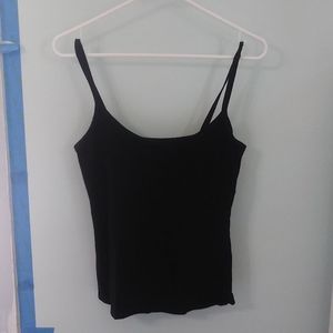 Plain Black Tank Top
